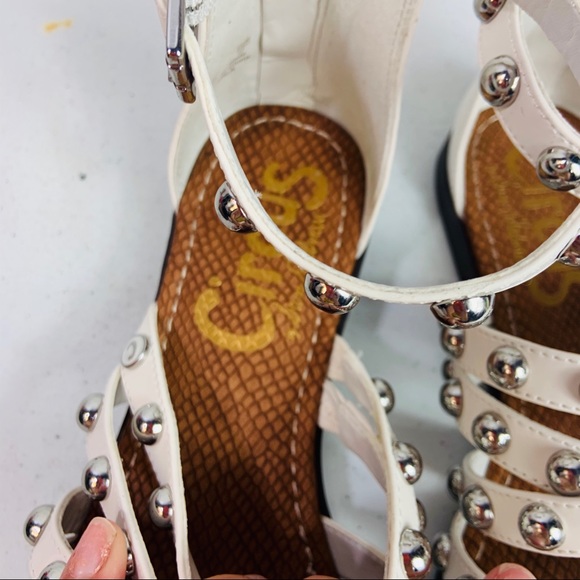 Circus Sam Edelman Carla Stud Cage Sandals NEW - Picture 7 of 12